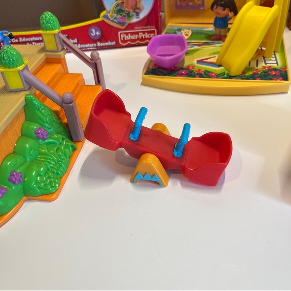 Vintage Dora the Explorer Lot Treehouse Schoolhouse Let's Go Adventure 2005 Pool - Picture 10 of 13